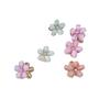 Super hada pinza de garra de flor horquilla raíz cabello lateral niña clip tiburón joyería para el cabello tocado flequillo cabello suelto