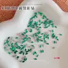 Rhinestones planos de imitación K9 para decoración de uñas, set mixto, mini rhinestones retro populares color esmeralda, rhinestones para decoración de uñas