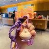 Chaveiro Original de Ouriço Gordo Fofo Corrente Fofa e Exquisita Boneca de Resina Fofa Boneca Pingente para Mochila de Homens e Mulheres Presente