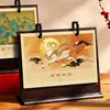 Calendário de Mesa Redwood Clássico 2027 Calendário com Logo Personalizado para Seguradoras e Empresas para Dar aos Clientes, Edição Especial Calendário Mensal Personalizado