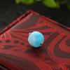Botones Cheongsam de Imitación Jade Bodhi, Botones Acrílicos Retro para Traje Tang, Botones Decorativos Redondos Incrustados de Proceso Estilo Antiguo para Ropa