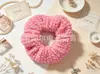 Gomas de Pelo de Colores Caramelo para Mujer, Estilo Coreano Otoño e Invierno, Cintas para el Pelo de Terciopelo de Peluche, Accesorios para el Cabello, Al Por Mayor en Stock