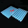 Rack de amostra para tubo de coleta de amostra para detecção de ácido nucleico, rack de tubos de centrífuga, rack de amostra de 48/50/96 poços, 10/20 misturado com um rack de tubos de vírus