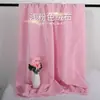 Tela de Terciopelo Rosa Claro Dorado Fondo Rosa Girly Tela Decorativa Rosa Girly Mantel de Fiesta Mantel