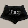 Pantalones Cortos Casuales de Hip-hop Transfronterizos Europeos y Americanos Pantalones Cortos Y2K Harajuku Estampado de Letras con Pedrería Moda Retro Pantalones de Chándal