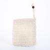 Bolsa de jabón con cordón de algodón, lino y yute para fabricante, red espumadora de jabón casero, toalla de baño de cáñamo Qq, toalla limpiadora
