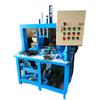 Máquina de rolamento de borda de disco hidráulico de aço inoxidável máquina de embalagem de borda de disco pequena sem rebarbas mesa redonda placa inferior flangeando máquina de corte de borda