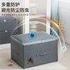 Caja de Almacenamiento para el Hogar con Tapa, Organizador Plegable de Tela para Ropa, Caja de Almacenamiento para Ropa de Dormitorio