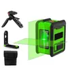 Nivelador Láser Infrarrojo Portátil de 5 Líneas y 2 Líneas Transfronterizo de Mini Tamaño, Nivelador de Agua de Luz Fuerte de Alta Precisión