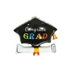 Estudantes Universitários Abrindo um Negócio, Montando Barracas, Temporada de Volta às Aulas, Caixas de Giz de Cera, Lápis, Balões de Alumínio em Formato de Mochila Escolar, Decorações de Festa, Temporada de Volta às Aulas
