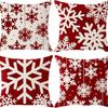 Conjunto de Fronhas de Almofada de Natal Combinadas Transfronteiriças Capa Decorativa para Almofada de Sofá Amazon Home Suporta Personalização