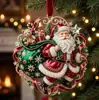 Enfeites de Árvore de Natal Transfronteiriços Luxuosos Decorações de Árvore de Natal Papai Noel S