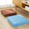 Cojín de Esponja para Sofá, Cojín Grueso de Alta Densidad para Asiento de Silla de Madera, Almohadilla de Asiento de Madera Maciza, Cojín para Glúteos, Futón Tatami para Estar Sentado Mucho Tiempo