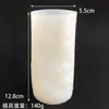 Molde de silicona para vela cilíndrica de aromaterapia con forma de flor de tulipán, para hacer velas DIY hechas a mano, adornos de yeso, molde de silicona