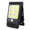 Luz Solar con Clip para Exteriores Sensor de Jardín Luz de Pared sin Taladro Iluminación del Hogar Venta al por Mayor Luz LED Luz de Calle