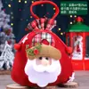 Saco de Embalagem para Maçã do Amor de Natal Saco de Presente do Papai Noel Saco de Presente Saco de Maçã do Amor de Natal de Veludo Dourado