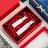 Cajas de regalo con ventana disponibles en stock con tapas transparentes superior e inferior, cajas de embalaje para camisas, tazas y otros productos.