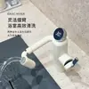 Nuevo grifo de lavabo de baño mecánico digital multicolor de dibujos animados lindos, para agua caliente y fría