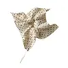 Popular scrunchie de lunares color crema con moño y pañuelo cuadrado, accesorio para el cabello elástico suave de alta gama, en stock