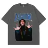 Zahide Merch Camisetas Gráficas Harajuku Moda Vintage Curtas