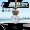 Pingente Frasco Vazio para Perfume de Carro, Acessórios de Interior Automotivo, Frasco Difusor de Óleo Essencial, Estoque Pronto do Fabricante, Personalizável com Logo