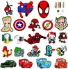 Coleção de Roupas Quentes da Amazon Adesivos de Tecido Bordados Adesivos de Tecido de Desenho Animado para Crianças Adesivos de Patches para Decoração de Roupas Bolsas Calças