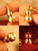 Zodiaco Benmingfo Retro Cobre Puro Ocho Patrones Calabaza Colgante Moneda Cinco Emperadores Llavero Tathagata