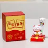 Gato de la Suerte Juli Soporte para Teléfono Móvil Set de Regalo Creativo Regalo de Año Nuevo Regalo para Evento Souvenir Adorno de Escritorio