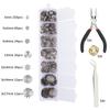 7 Cajas Mezcladas Flor de Tori Tapa Espaciador Base Accesorios Pulsera de Cuentas Hecha a Mano DIY Pendientes Material para Joyería