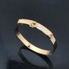Kelly Pulseira 925 Prata Chapeada 18K Ouro Dia do Bebê Estrela Alto Elegante Casal Simples Botão de alta qualidade Kelly Pulseira