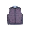 Colete Leve de Penas para Casal Estilo Montanha Marca Tendência Color-Blocking Colete Leve de Penas para Homens 9563