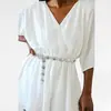 Cadena de Flor Metálica Hueca Retro Transfronteriza Europea y Americana Estilo Étnico Cadena Corporal Decoración Casual Cadena de Cintura Patchwork para Mujer