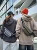 Bolso de Pecho Cuadros Pequeños Color Sólido de Moda, Nuevo Bolso Cruzado Deportivo para Exteriores de Moda para Estudiantes, Riñonera Ligera Unisex para Teléfono