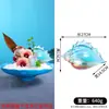 Plato Retro Chino de Bambú Forma de Cruz para Té y Bocadillos Plato para Bocadillos y Pasteles Posavasos para Taza Portavasos Bandeja de Bambú Tejido para Poner en la Mesa