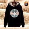 Suéter con capucha de vellón de cordero forrado para otoño e invierno 2024, para hombre, holgado, de manga larga, camiseta básica versátil, abrigo casual para pareja
