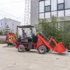 Ht 0.3kg Mini Excavadora Multifuncional con Pala Frontal y Retroexcavadora Trasera, Bulldozer Agrícola, Exportación Directa desde la Fábrica Haituo