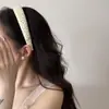 Goma para el pelo de gasa con lunares estilo coreano, Diadema de tela plisada elegante de nicho, Goma para el pelo, Nueva cuerda para el pelo, Banda elástica