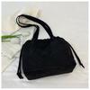 Bolso de Hombro Grande de Color Sólido Multiusos Apto para la Piel Mamá Viajero Mochila para Mujer Bolso para Mujer Terciopelo con Cordón Bajo el Brazo
