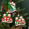 Decoraciones Navideñas Personalizadas Colgantes Navideños DIY Escena de Nieve Creativa Papá Noel Escritorio Resina Adornos Pequeños Colgante