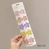 Presilhas laterais elegantes, grampos de cabelo de luxo leve para meninas, presilhas de cabelo infantis requintadas e fofas, acessórios de cabelo, Yiwu