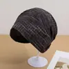 Turbante Xadrez Retrô Estilo Deserto Verão Americano Sexy Fino Chapéu Turbante Respirável Mostra Rosto Pequeno Pulôver Chapéu Frio para Mulheres