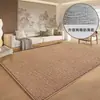 Alfombra imitación sisal para sala de estar, alfombra de bucle de color liso piña, adecuada para estudio de fotografía, sofá, dormitorio, alfombrilla de noche, alfombra antiarañazos de gato