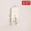 Gancho Adhesivo Fuerte de Acero Inoxidable Sin Taladro Montaje en Pared Gancho de Carga Cocina Baño Detrás de la Puerta Gancho Adhesivo Metálico Adicional Venta al por Mayor