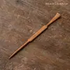 Retro chino dial de té de bambú aguja de té de bambú cuchara de té boca de tetera Aguja de té cono de té hecho a mano puro ceremonia del té seis caballeros