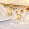 Love Rai Diamond Ear Buckle 925 Agulha de Prata Feminina Nova Simples Ins All-match Brincos Modernos Personalidade Moda Elegante Orelha Jóias