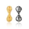 Plata de Ley 925 Retro Rey Demonio Kong Mortero Estilo Tibetano Joyería de Juego Cultural Accesorios Pulsera DIY Hecha a Mano Accesorios de Conexión para Collar
