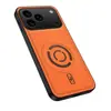 Adequado para Capa de Telefone Magnética com Padrão de Tecido para Iphone18Promax Apple 17Pro Capa Protetora Fosca 16