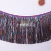 En Stock Borla Fleco Dorado y Plateado de 20 cm para Ropa Escenario Decoración Navideña Encaje Metálico Dorado y Plateado Accesorios de Boda