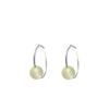 Pendientes de jade hetiano sintético de plata esterlina S999, nuevos, estilo chino, diseño de nicho, para mujer, venta al por mayor