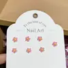 Decoração de Manicure em Resina Flores Estereoscópicas Joias de Unha DIY Brincos Capa de Celular Acessórios de Unha Vestíveis